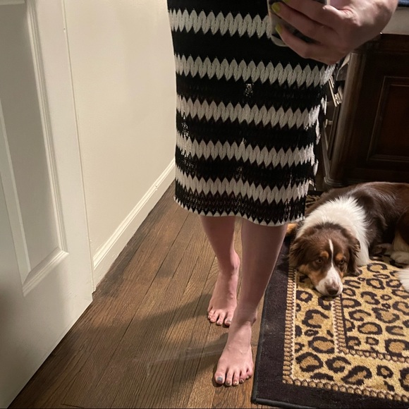 Macy’s Bar III stripped dress - Picture 6 of 8